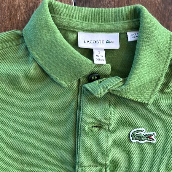 Lacoste kids button down - Picture 2 of 3
